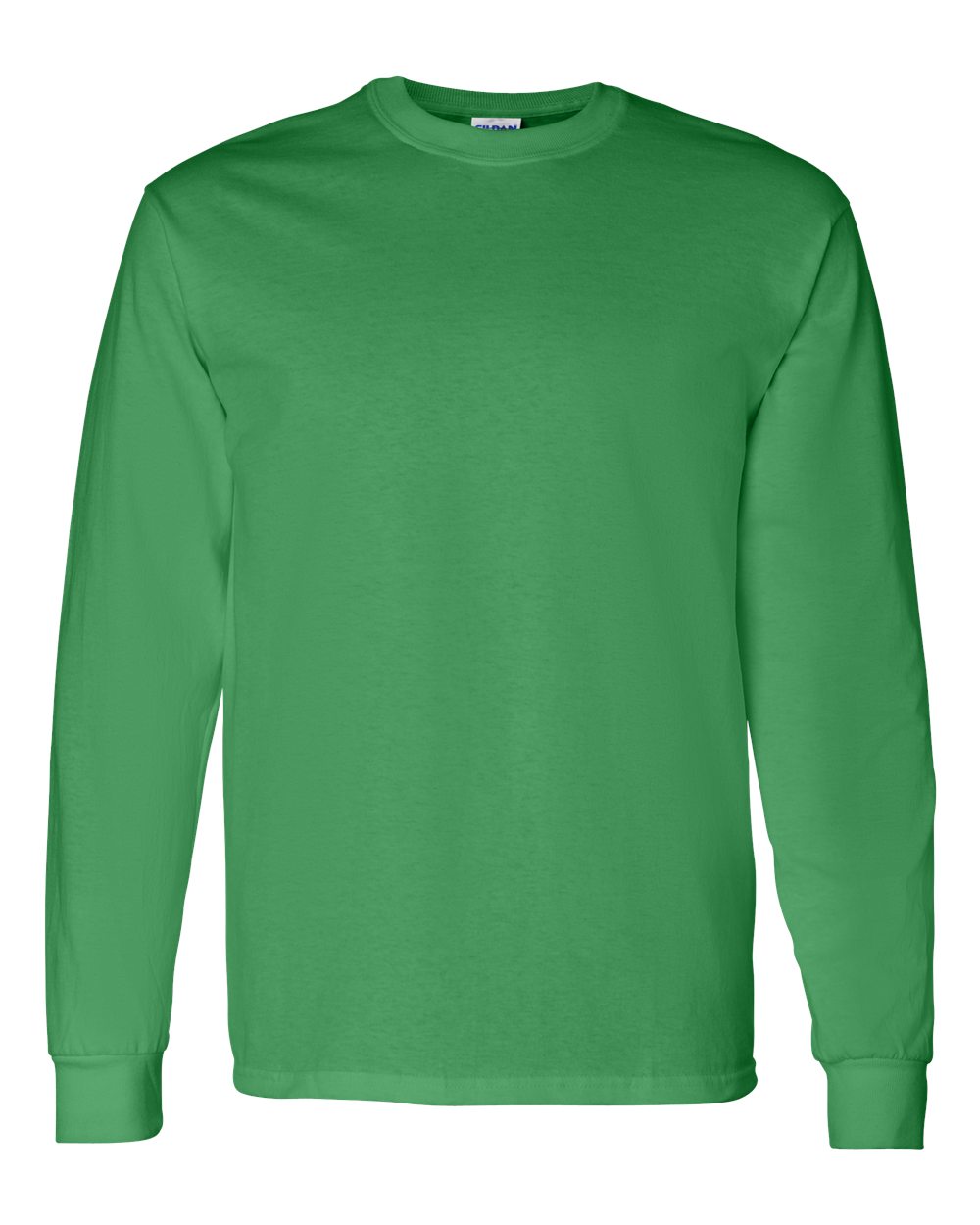 Gildan Unisex Heavy Cotton™ Long Sleeve T-Shirt - 5400 Irish Green