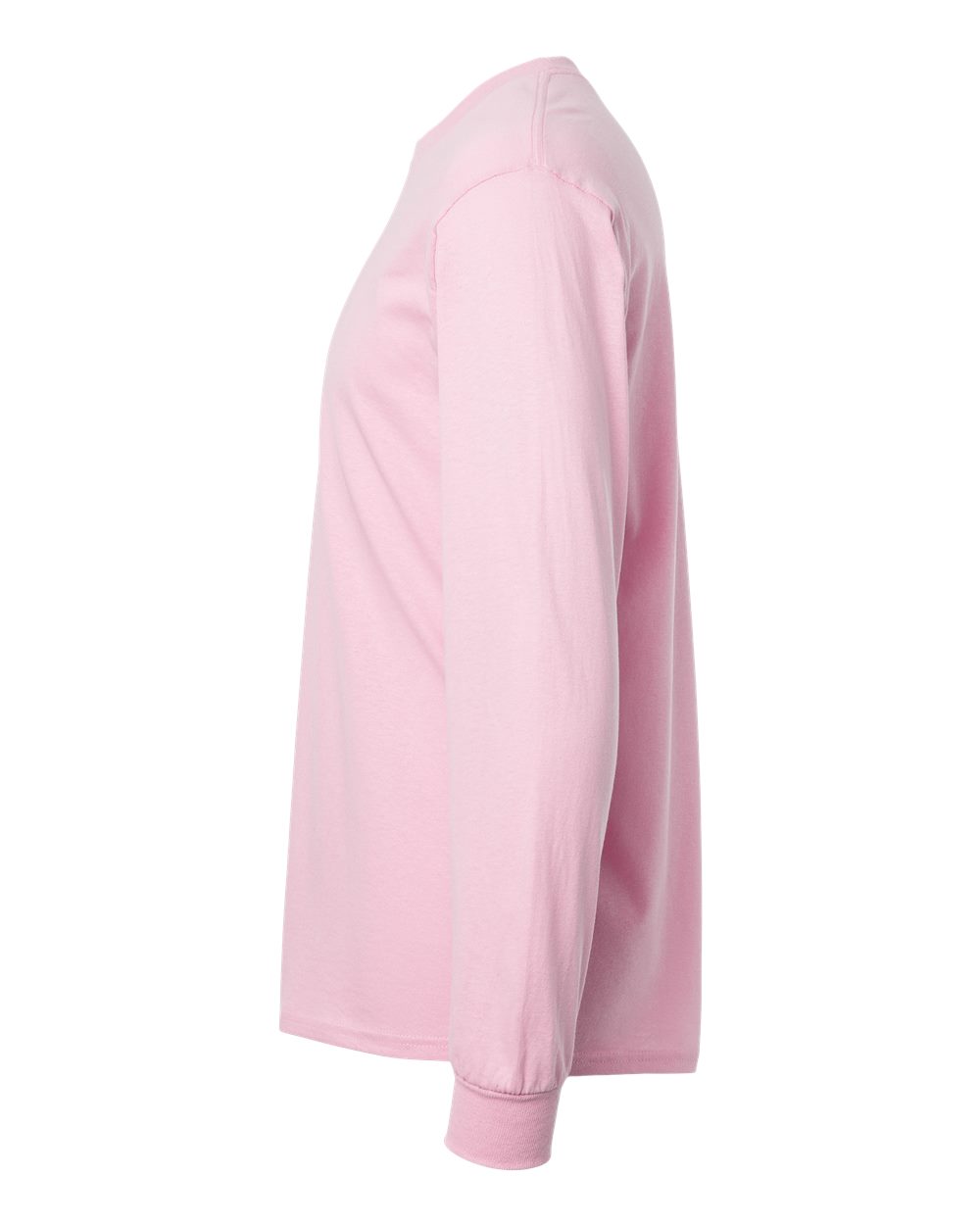 Gildan Unisex Heavy Cotton™ Long Sleeve T-Shirt - 5400 Light Pink