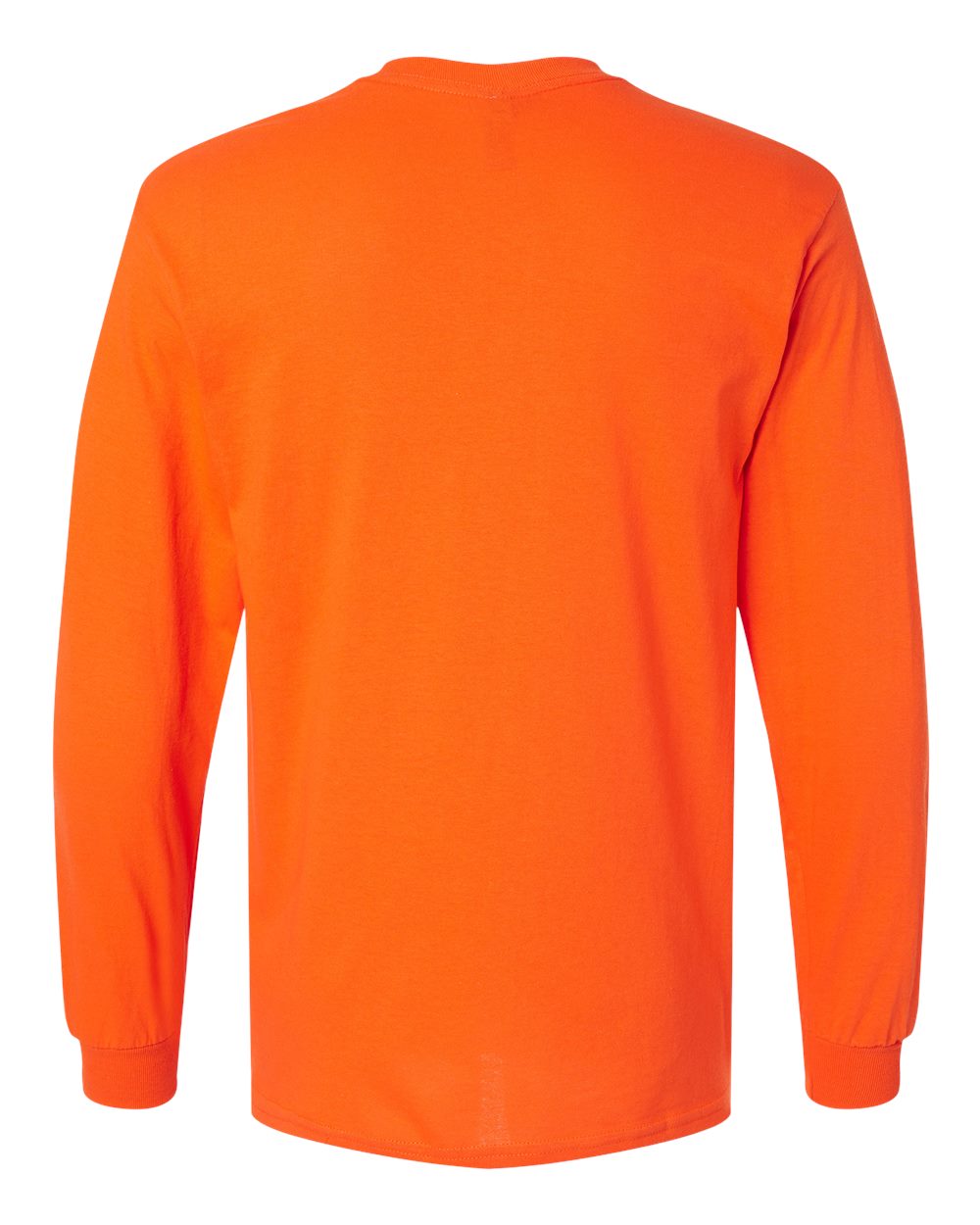 Gildan Unisex Heavy Cotton™ Long Sleeve T-Shirt - 5400 Orange
