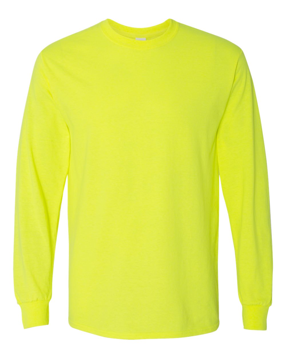 Gildan Unisex Heavy Cotton™ Long Sleeve T-Shirt - 5400 Safety Green