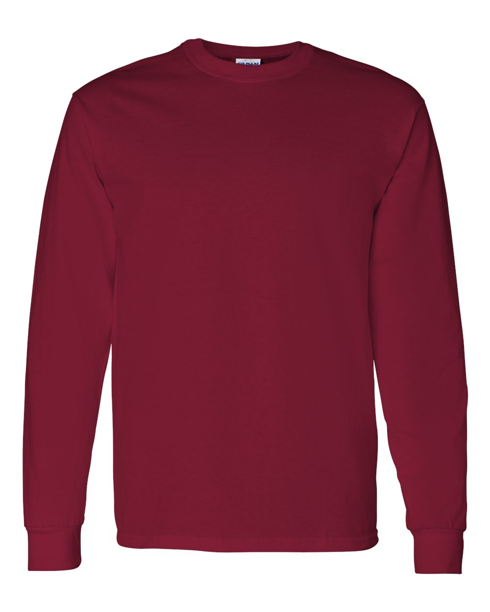 Gildan Unisex Heavy Cotton™ Long Sleeve T-Shirt - 5400 Cardinal Red
