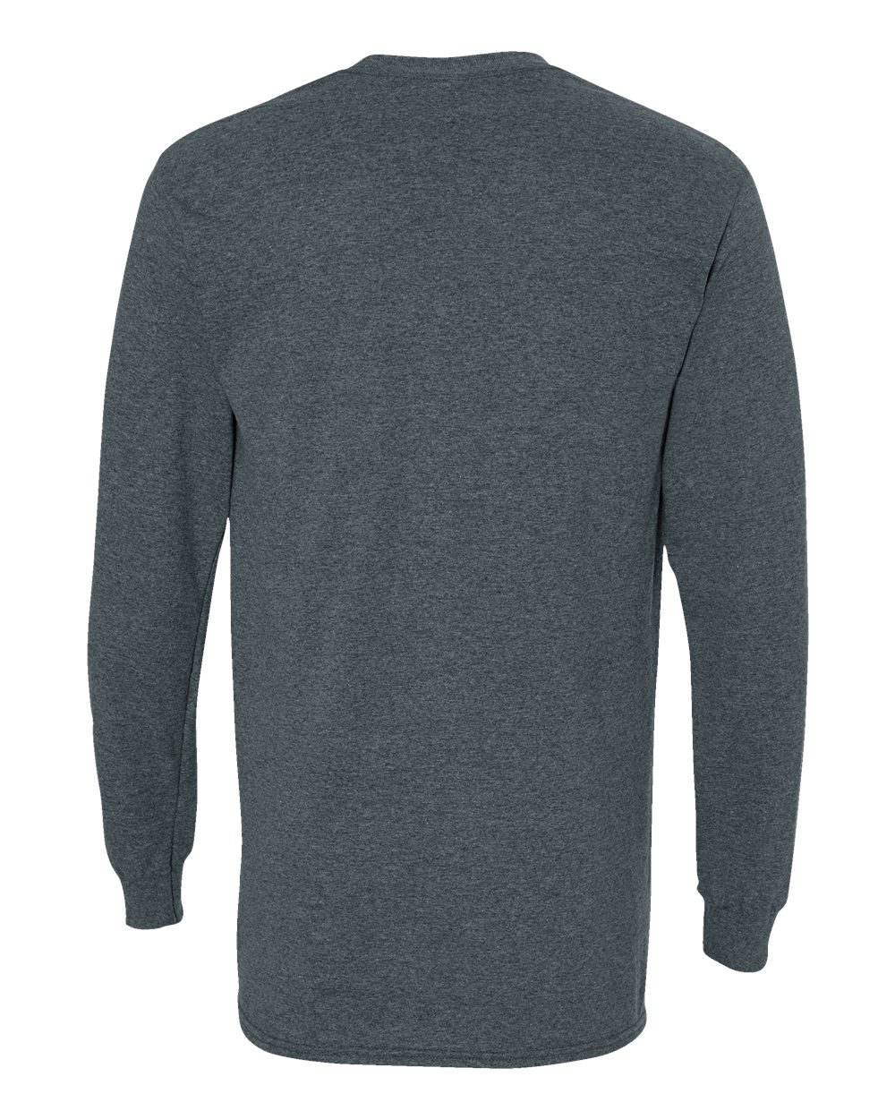 Gildan Unisex Heavy Cotton™ Long Sleeve T-Shirt - 5400 Dark Heather