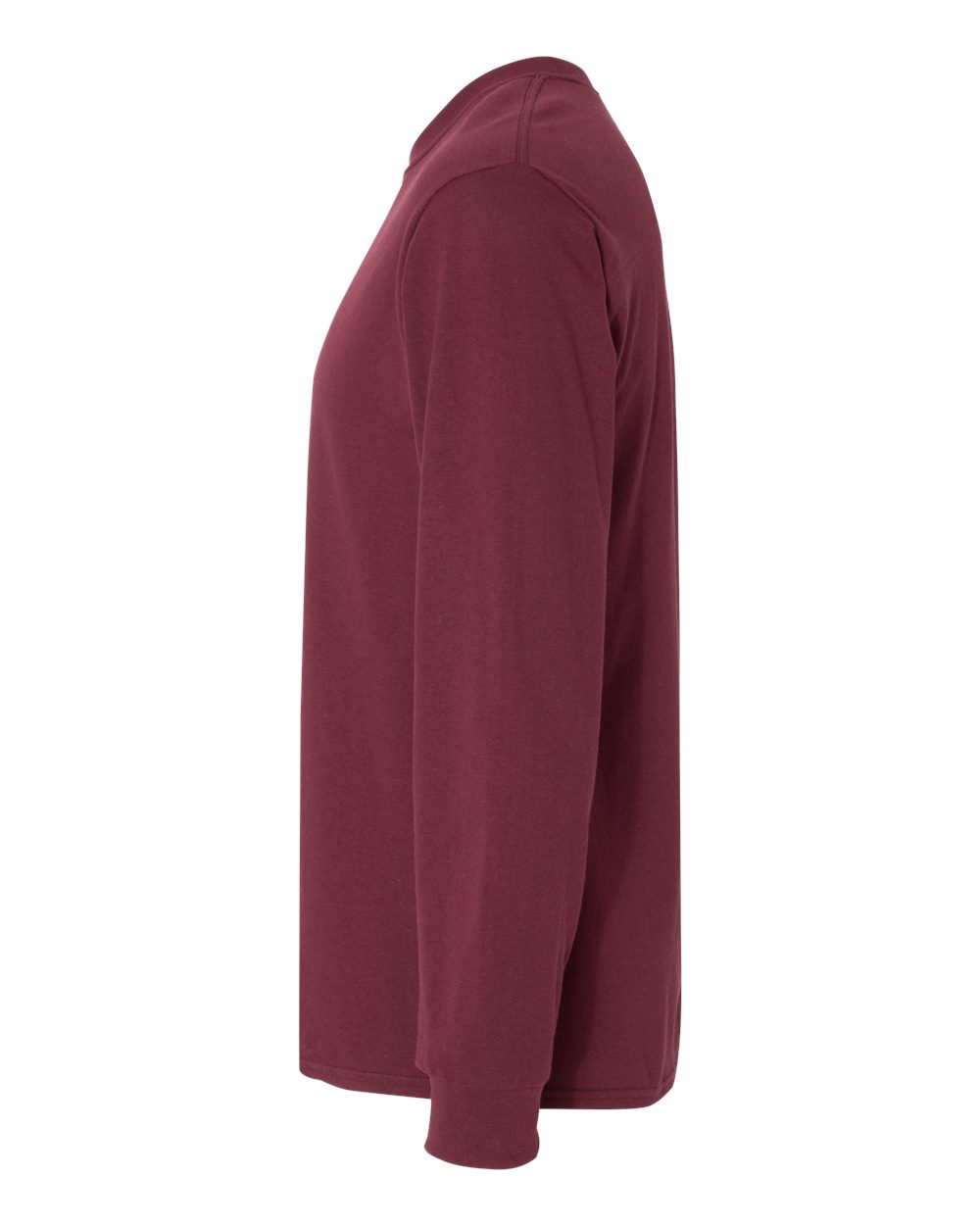 Gildan Unisex Heavy Cotton™ Long Sleeve T-Shirt - 5400 Maroon