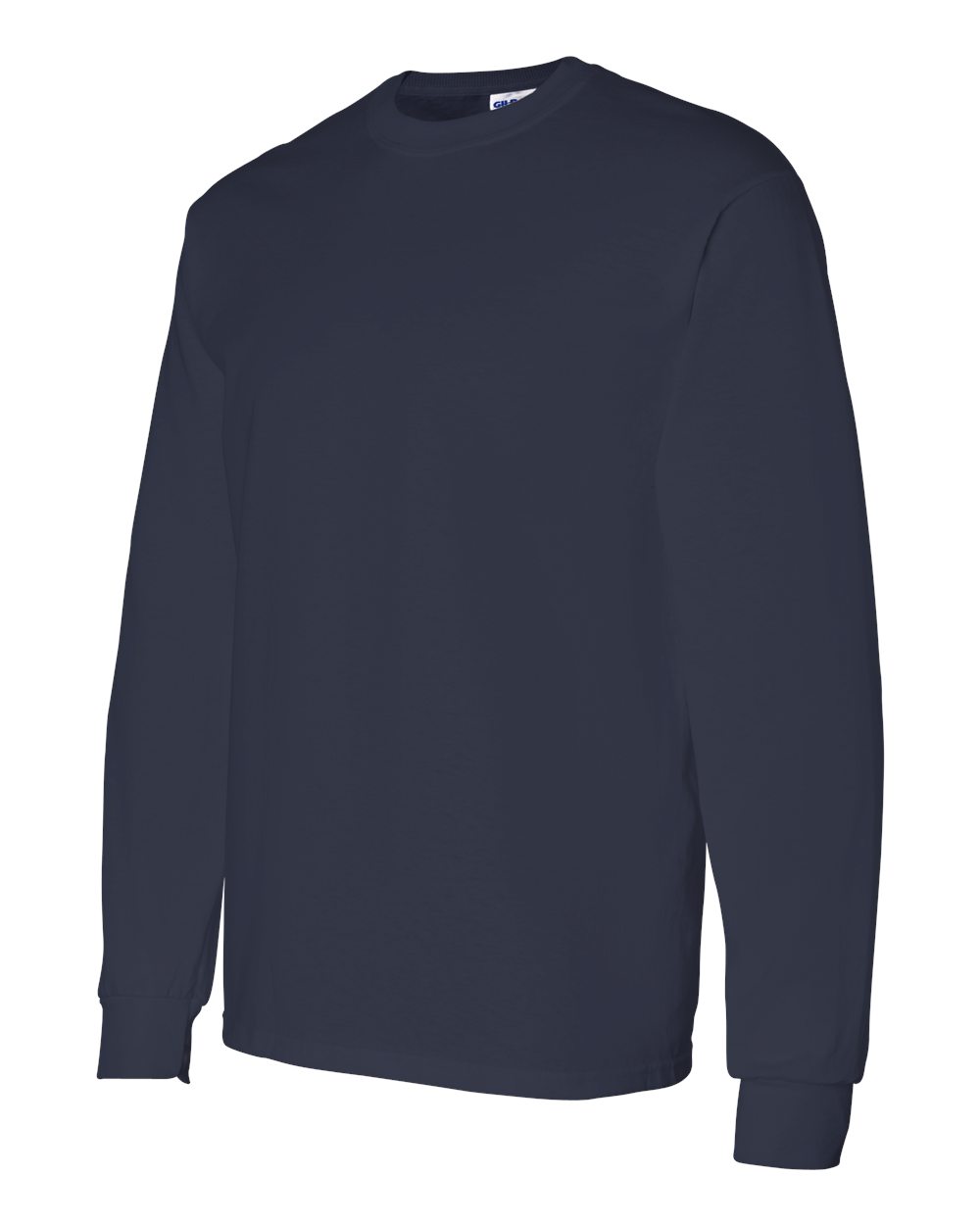 Gildan Unisex Heavy Cotton™ Long Sleeve T-Shirt - 5400 Navy