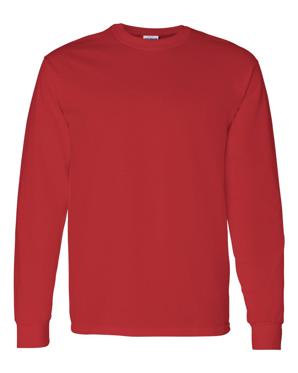 Gildan Unisex Heavy Cotton™ Long Sleeve T-Shirt - 5400 Red