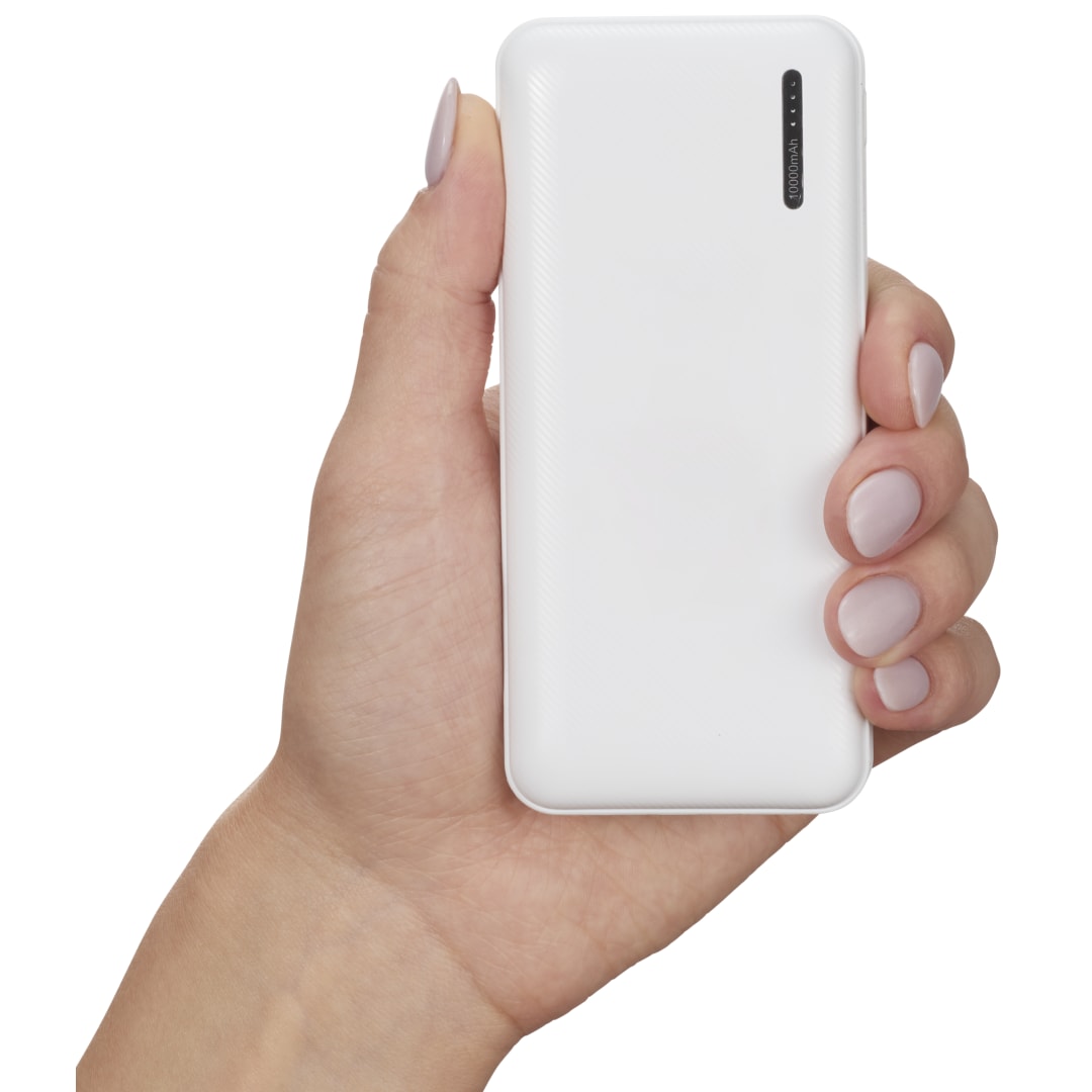 Zodiac High Density 10000 mAh Power Bank - 7121-73 White