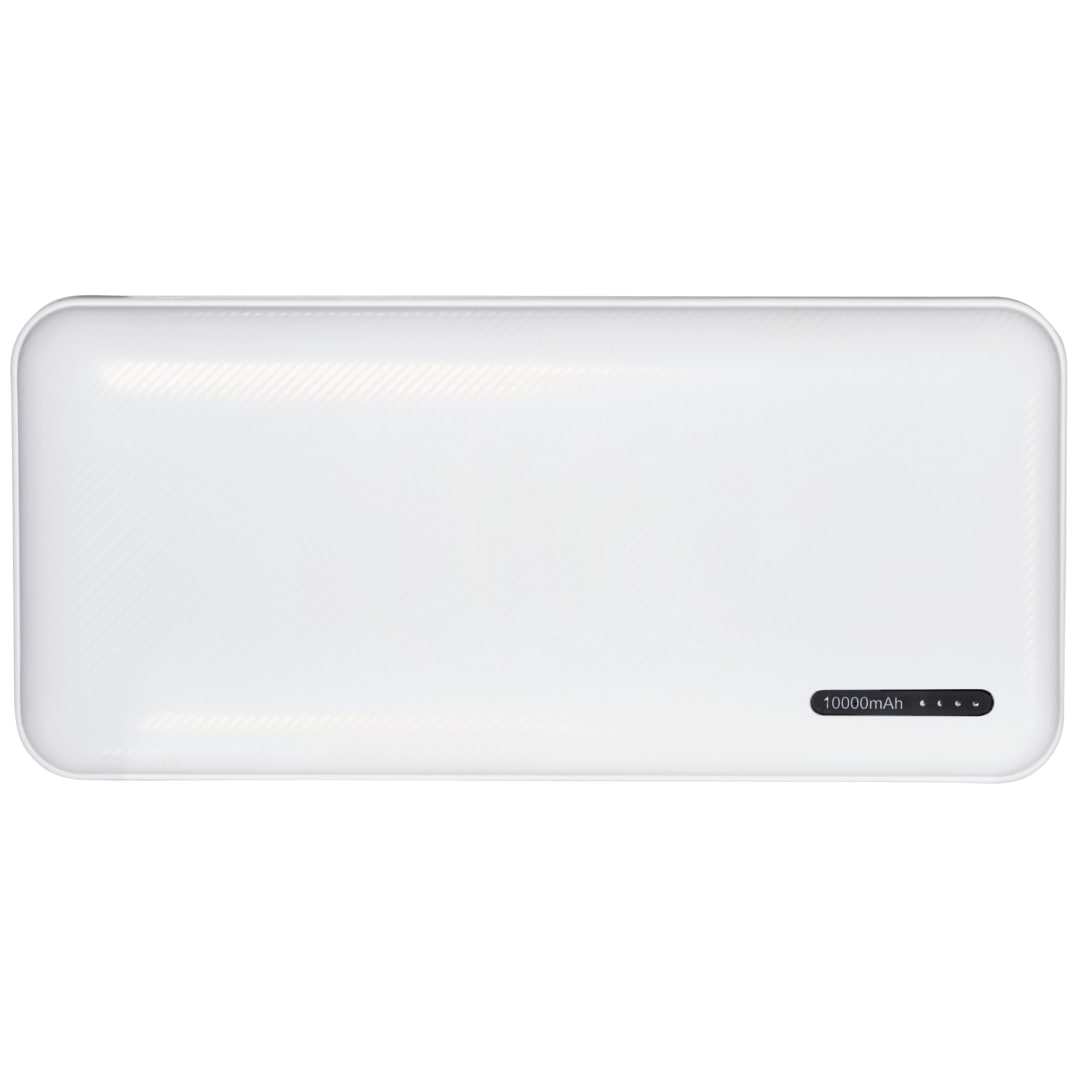 Zodiac High Density 10000 mAh Power Bank - 7121-73 White