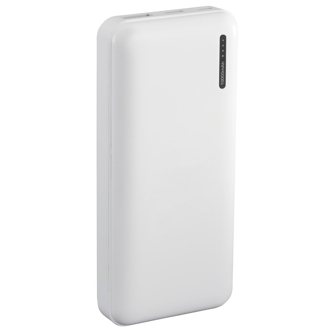 Zodiac High Density 10000 mAh Power Bank - 7121-73 White
