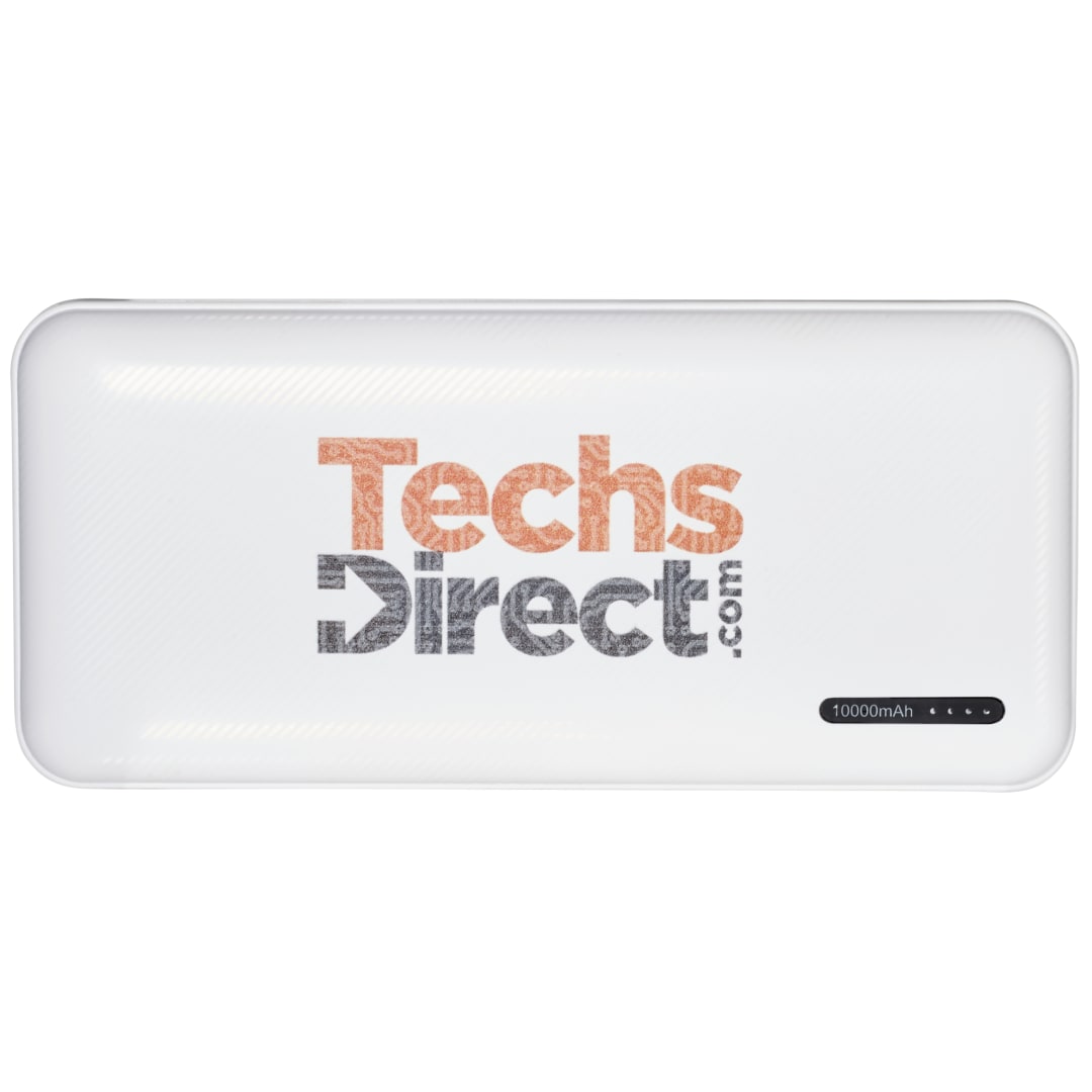Zodiac High Density 10000 mAh Power Bank - 7121-73 White