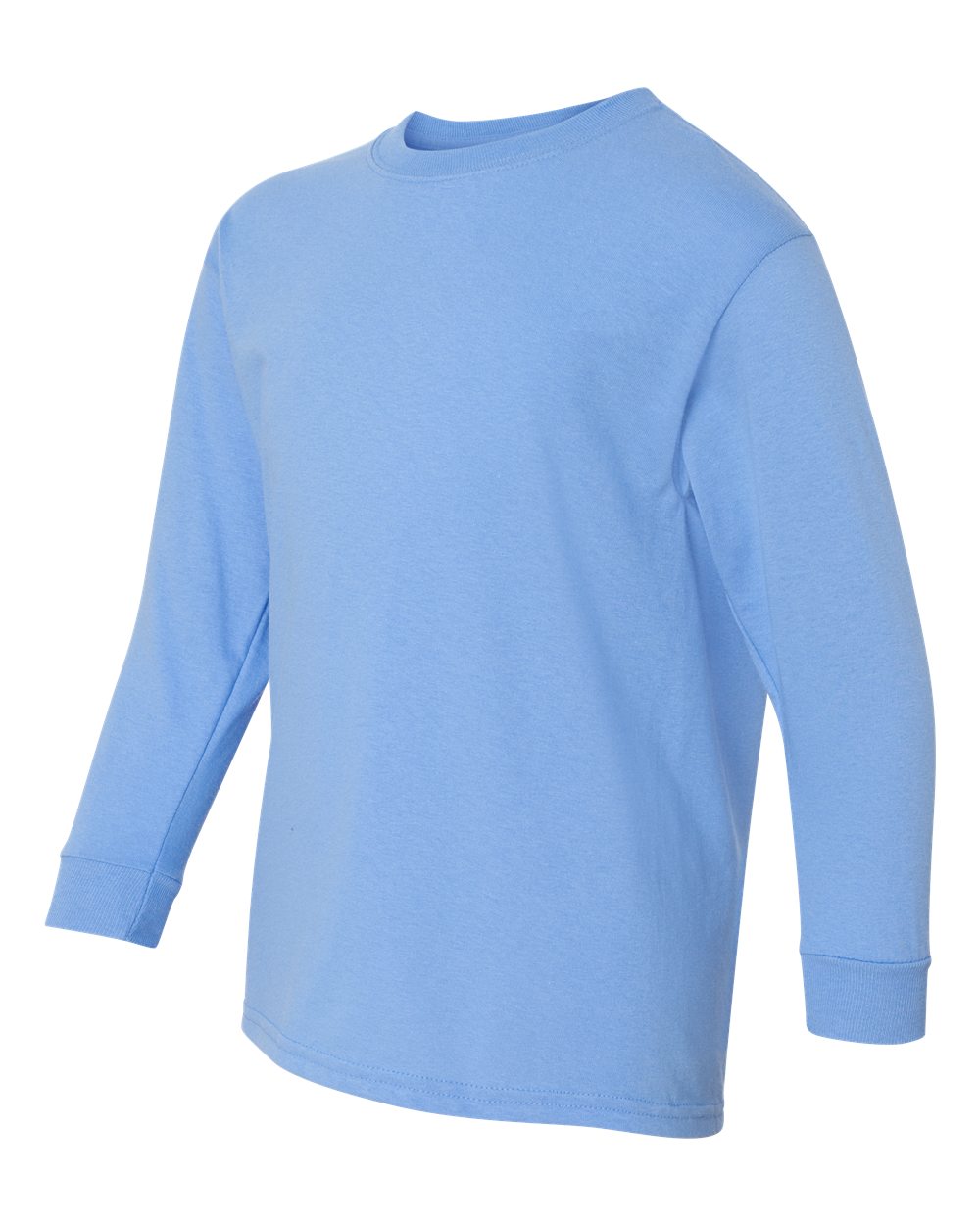 Gildan Youth Heavy Cotton™ Long Sleeve T-Shirt - 5400B Carolina Blue