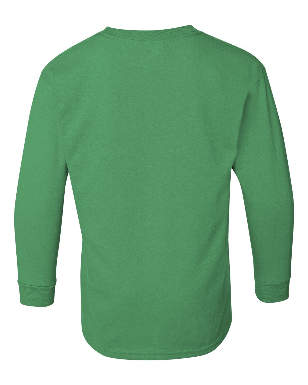 Gildan Youth Heavy Cotton™ Long Sleeve T-Shirt - 5400B Irish Green