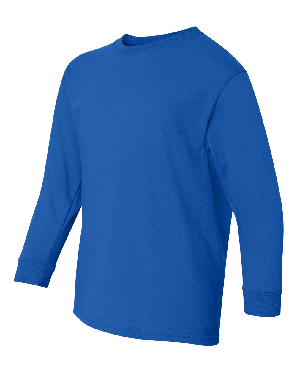 Gildan Youth Heavy Cotton™ Long Sleeve T-Shirt - 5400B Royal