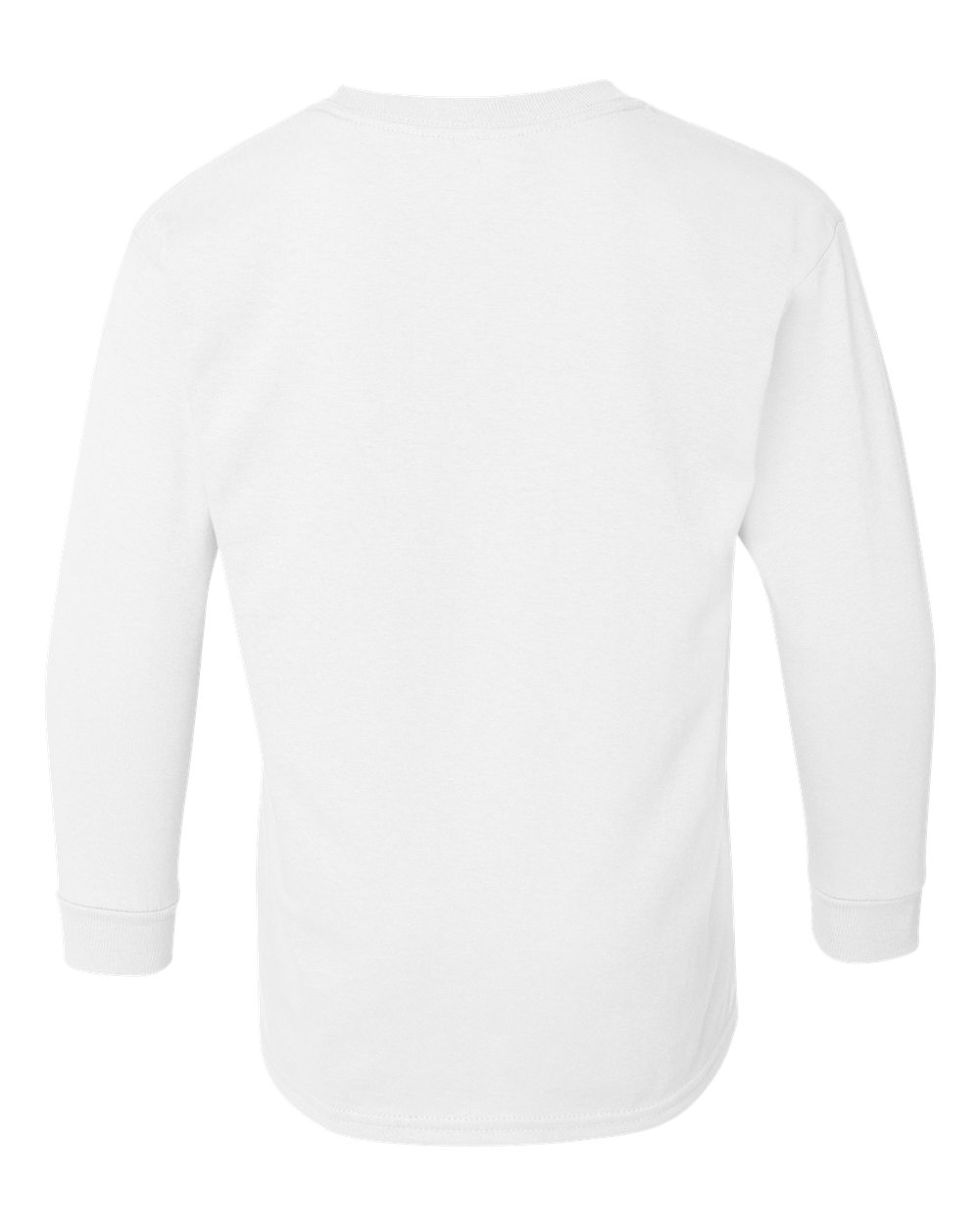 Gildan Youth Heavy Cotton™ Long Sleeve T-Shirt - 5400B White