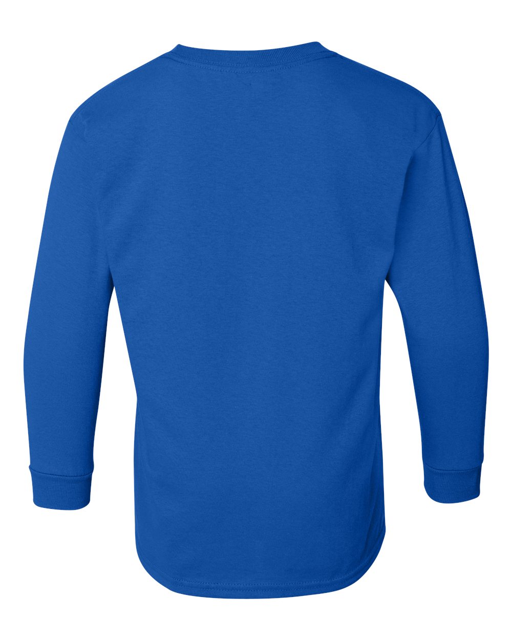Gildan Youth Heavy Cotton™ Long Sleeve T-Shirt - 5400B Royal