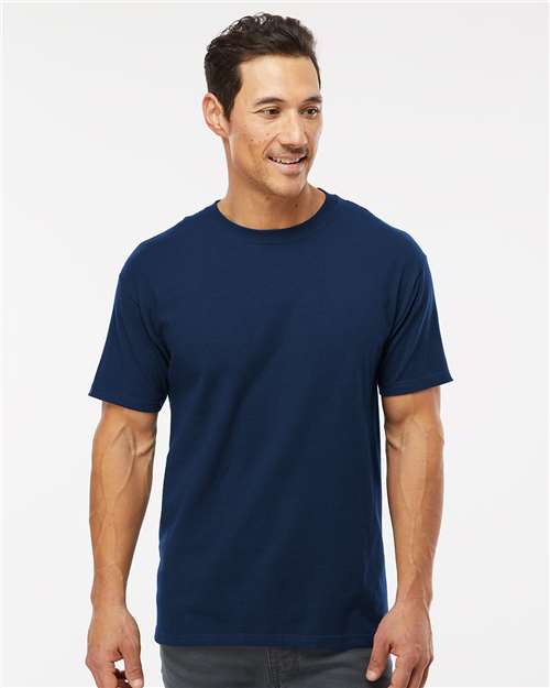 M&O Ring-Spun T-Shirt - 5500 - 5500M Deep Navy