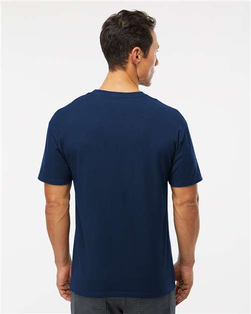 M&O Ring-Spun T-Shirt - 5500 - 5500M Deep Navy