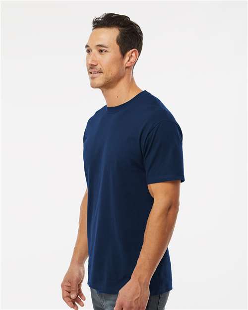 M&O Ring-Spun T-Shirt - 5500 - 5500M Deep Navy