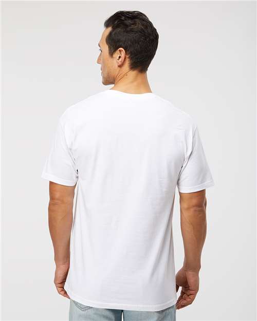 M&O Ring-Spun T-Shirt - 5500 - 5500M White
