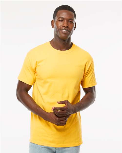 M&O Ring-Spun T-Shirt - 5500 - 5500M Yellow