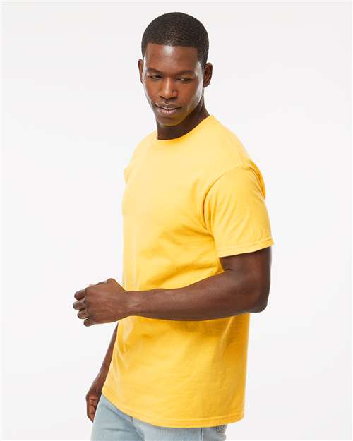 M&O Ring-Spun T-Shirt - 5500 - 5500M Yellow