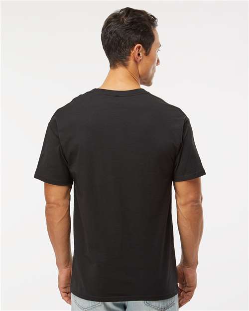 M&O Ring-Spun T-Shirt - 5500 - 5500M Black