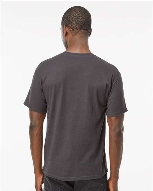 M&O Ring-Spun T-Shirt - 5500 - 5500M Charcoal