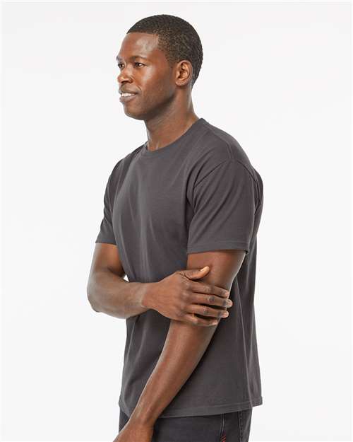 M&O Ring-Spun T-Shirt - 5500 - 5500M Charcoal