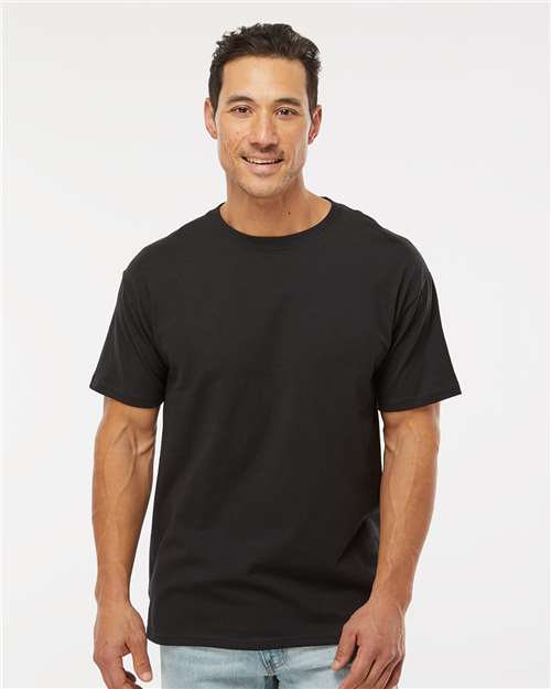 M&O Ring-Spun T-Shirt - 5500 - 5500M Black