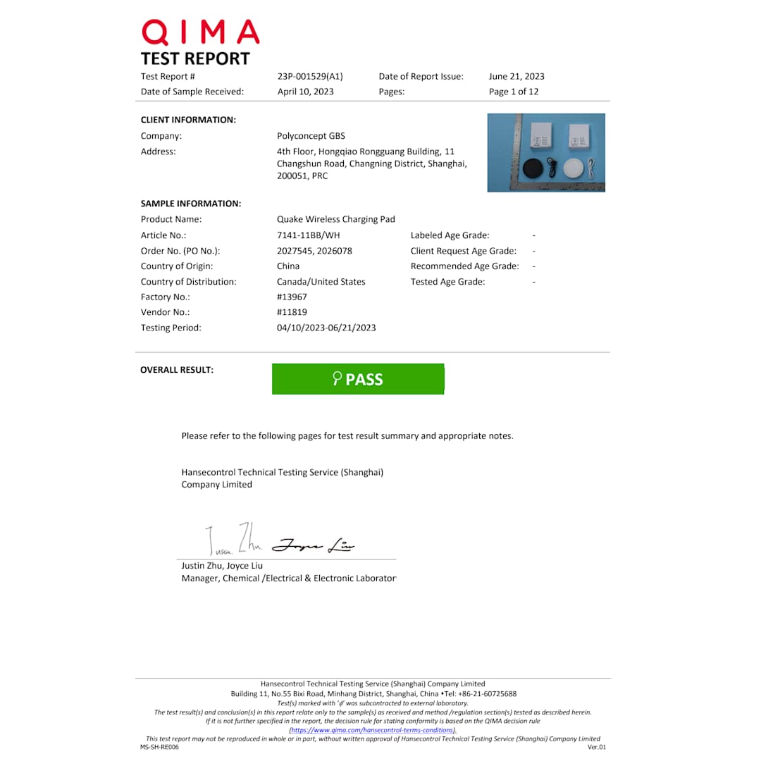  Quake Wireless Charging Pad - 7141-11