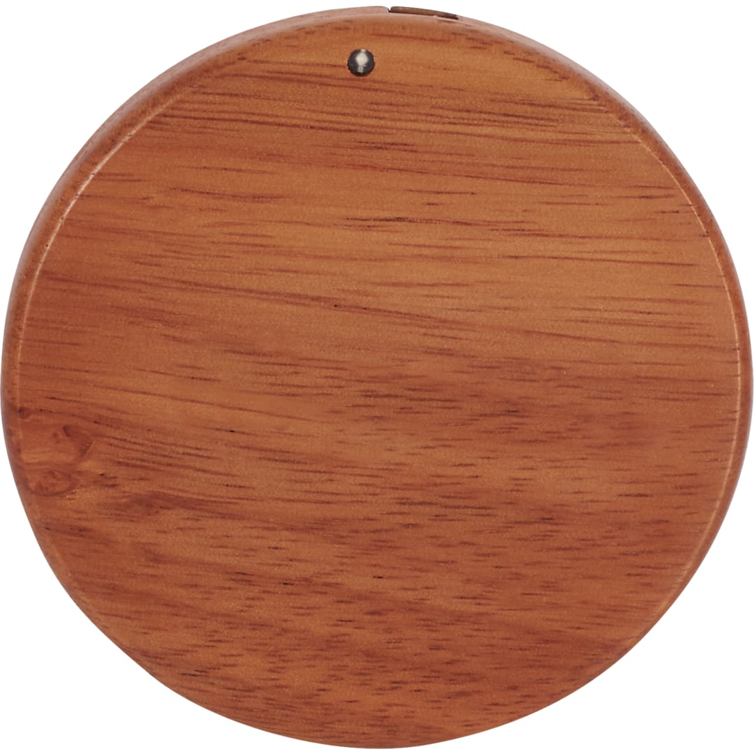 FSC&#174; 100% Wood Wireless Charging Pad - 7141-27 Brown