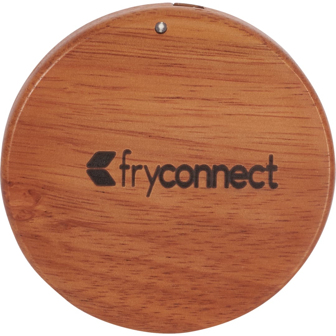 FSC&#174; 100% Wood Wireless Charging Pad - 7141-27 Brown