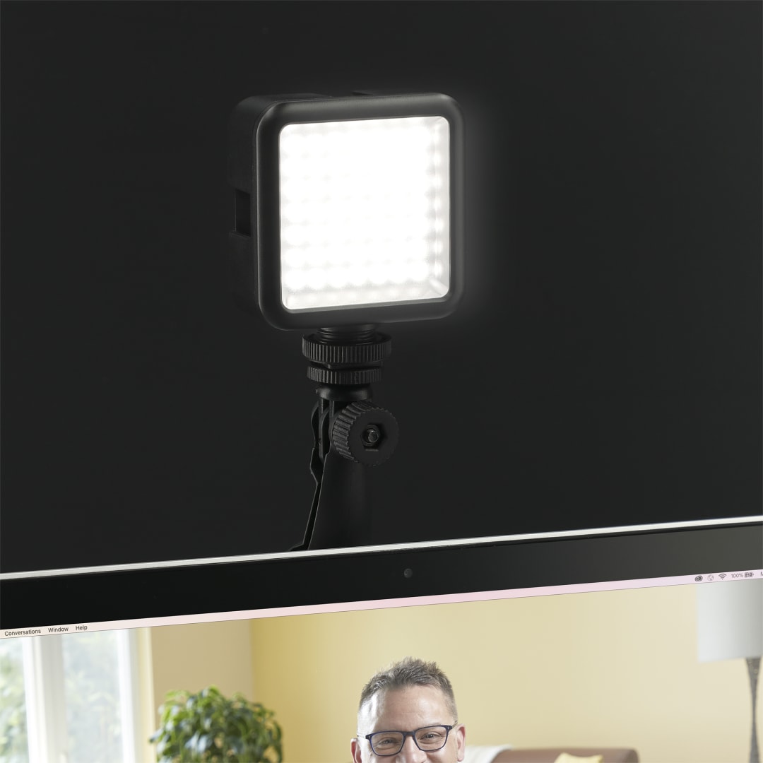 Laptop & Tablet Portable Video Light - 7142-47 Black