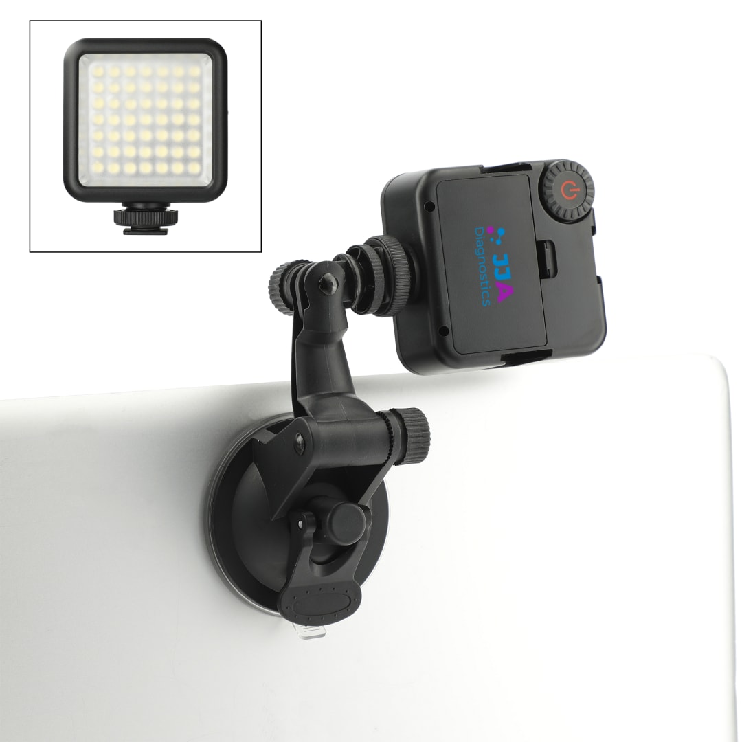 Laptop & Tablet Portable Video Light - 7142-47 Black