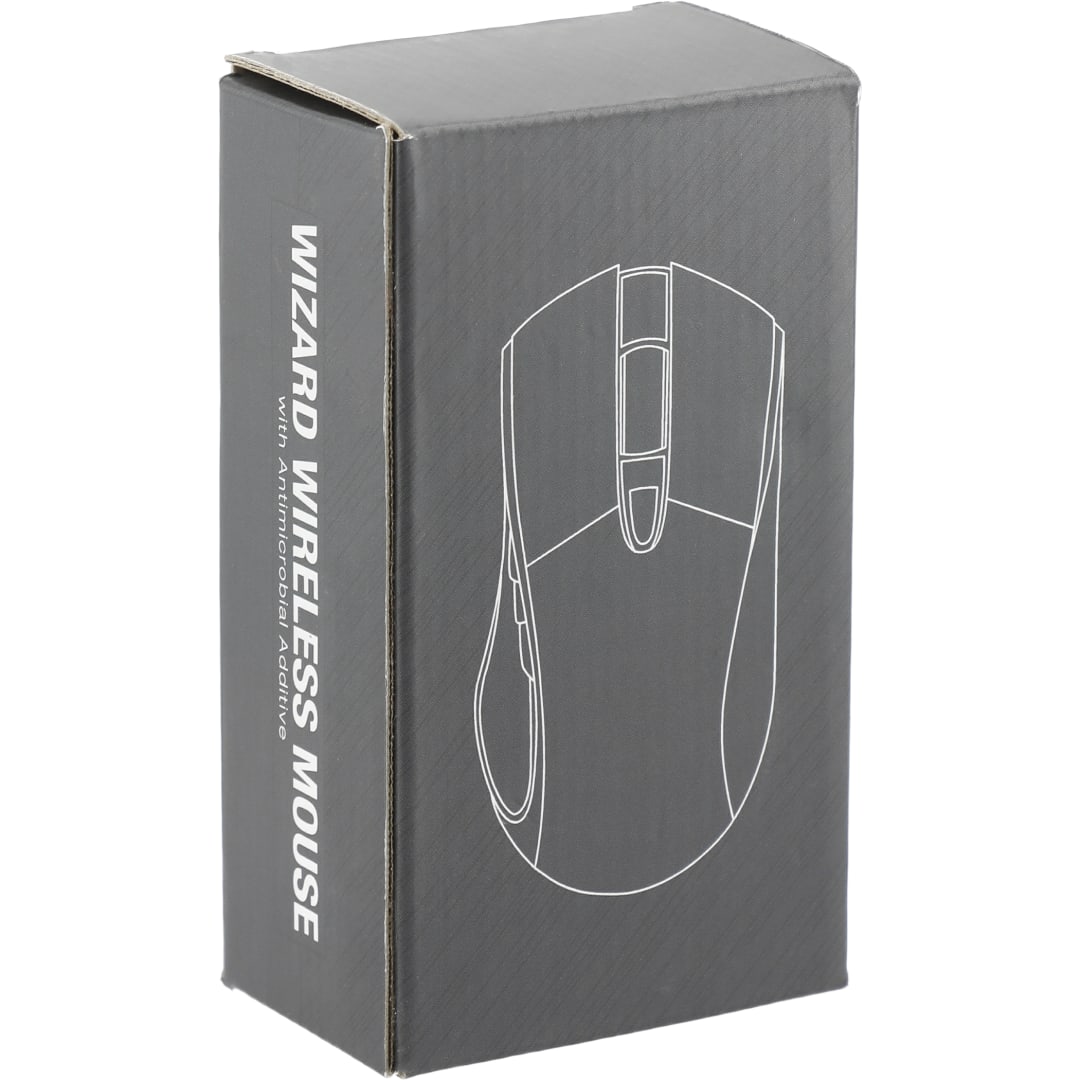 Wizard Wireless Mouse with Coating - 7142-49 Black