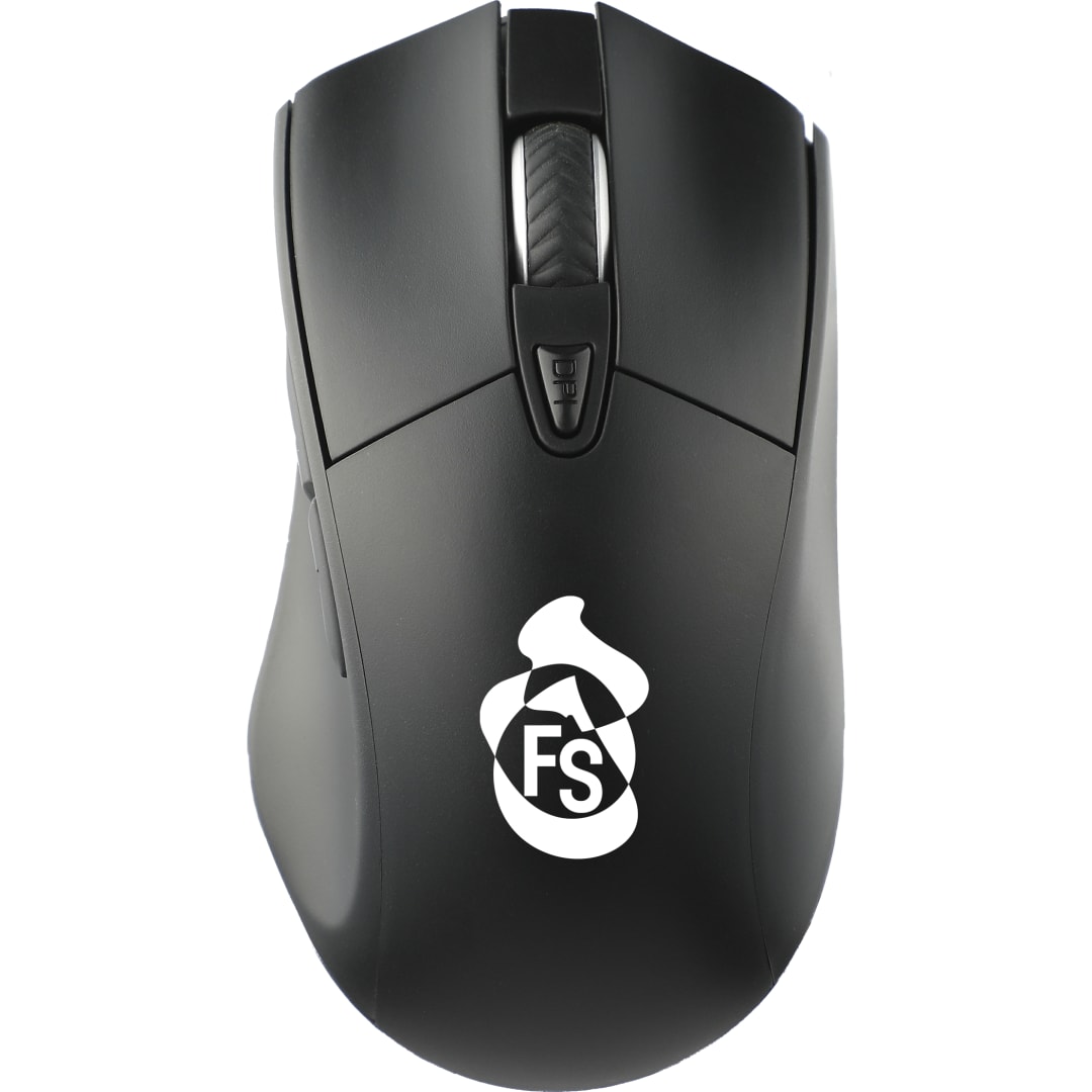 Wizard Wireless Mouse with Coating - 7142-49 Black