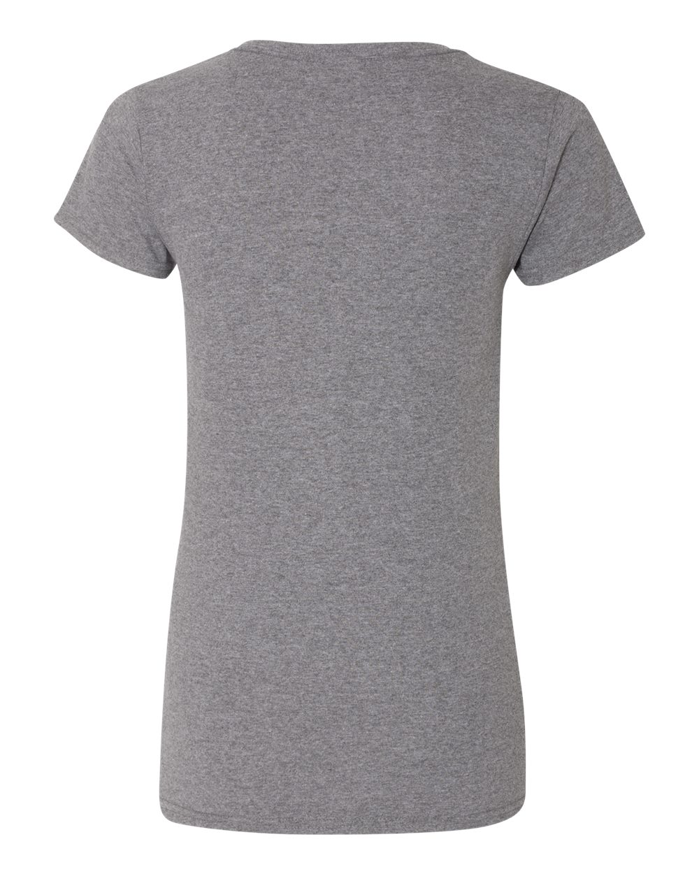 Gildan Women's Heavy Cotton™ V-Neck T-Shirt - 5V00L Graphite Heather