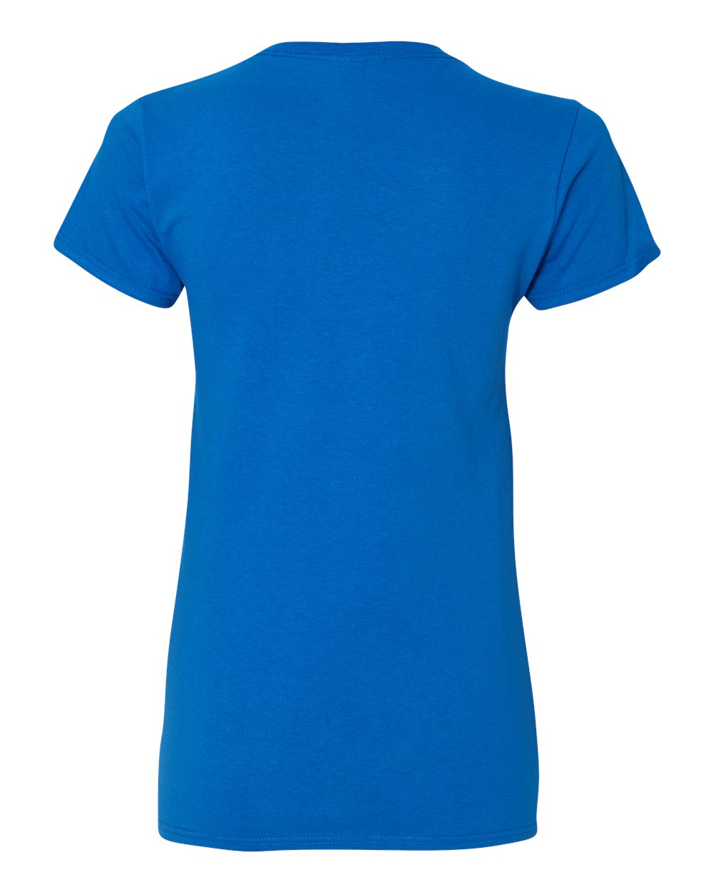 Gildan Women's Heavy Cotton™ V-Neck T-Shirt - 5V00L Royal