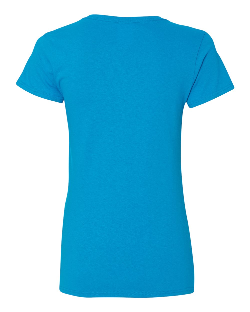 Gildan Women's Heavy Cotton™ V-Neck T-Shirt - 5V00L Sapphire