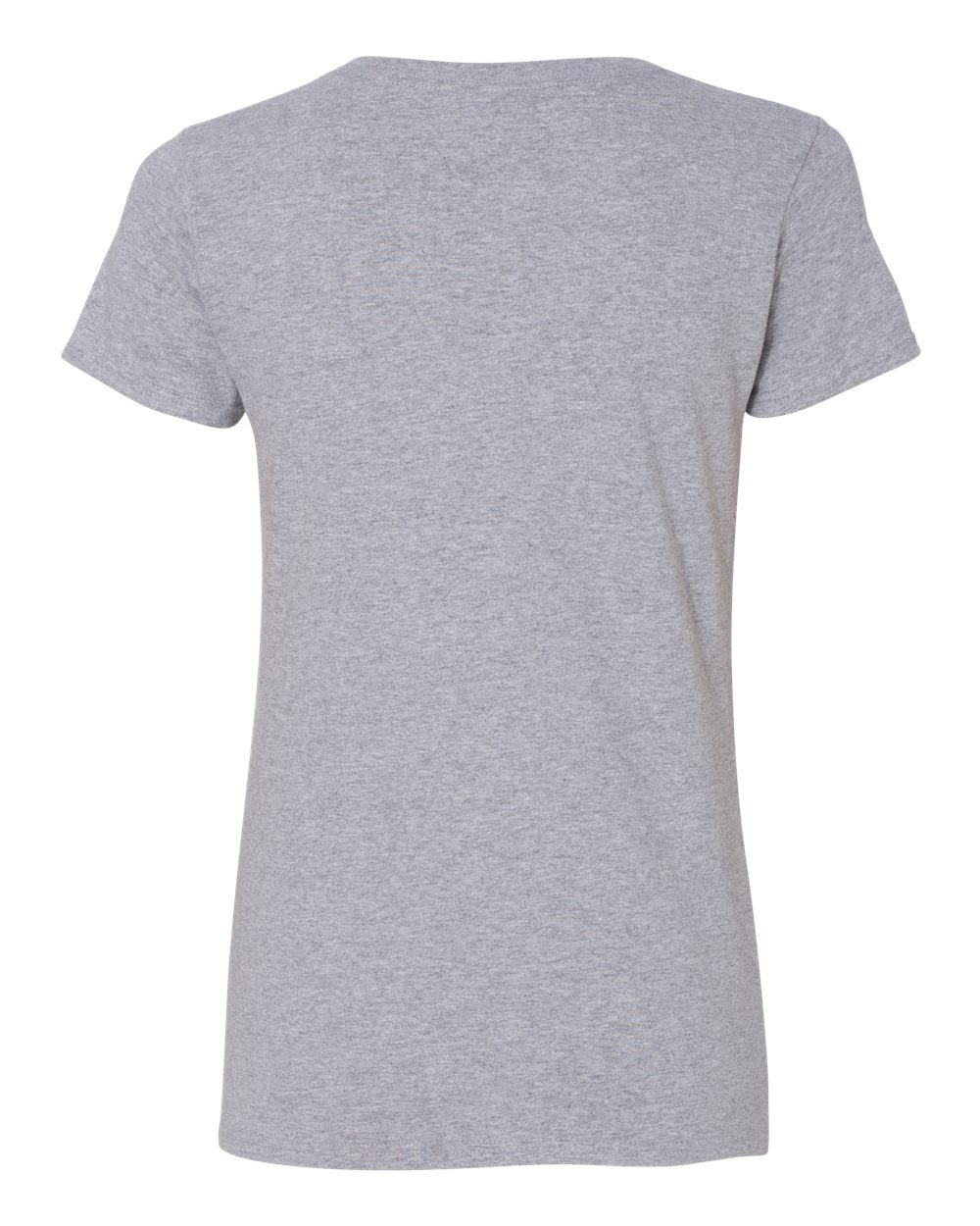 Gildan Women's Heavy Cotton™ V-Neck T-Shirt - 5V00L Sport Grey