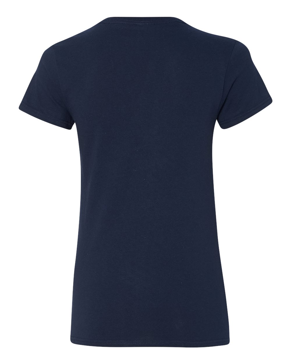 Gildan Women's Heavy Cotton™ V-Neck T-Shirt - 5V00L Navy