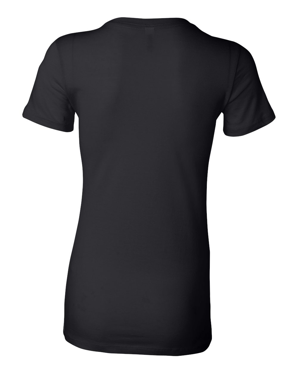 BELLA + CANVAS Women's Slim Fit Tee - 6004 Black