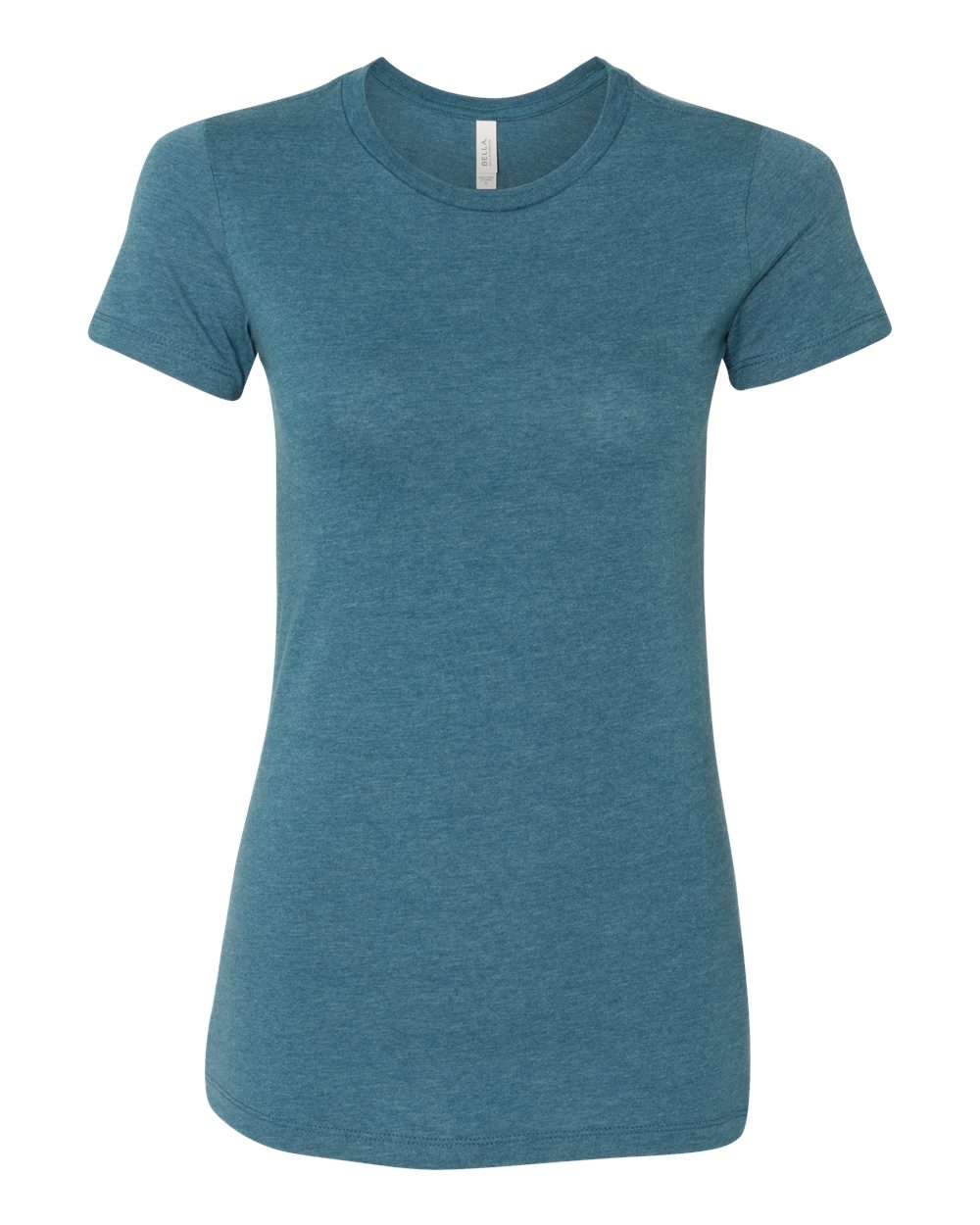 BELLA + CANVAS Women's Slim Fit Tee - 6004 Heather Deep Teal