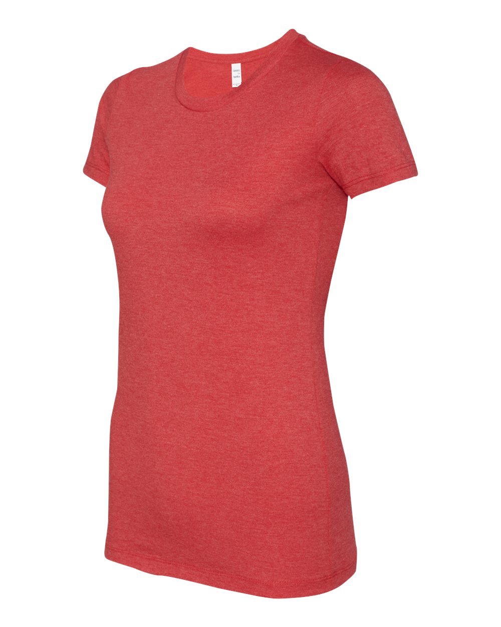 BELLA + CANVAS Women's Slim Fit Tee - 6004 Heather Red