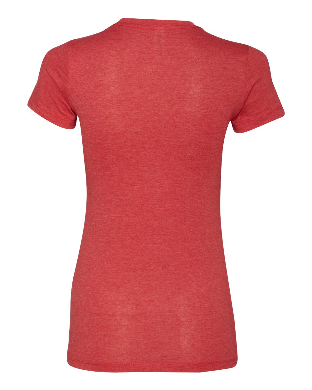BELLA + CANVAS Women's Slim Fit Tee - 6004 Heather Red