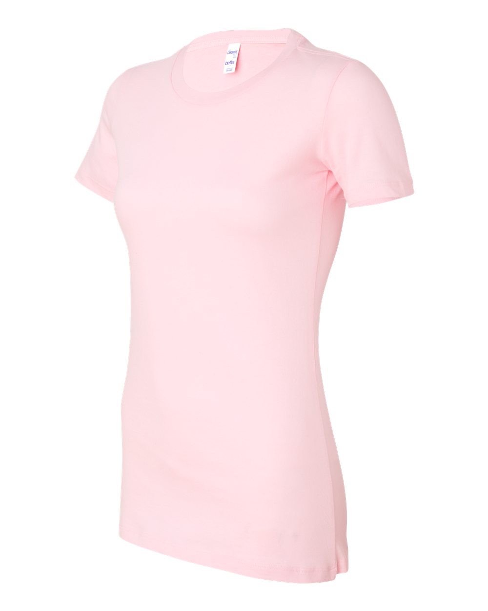 BELLA + CANVAS Women's Slim Fit Tee - 6004 Pink