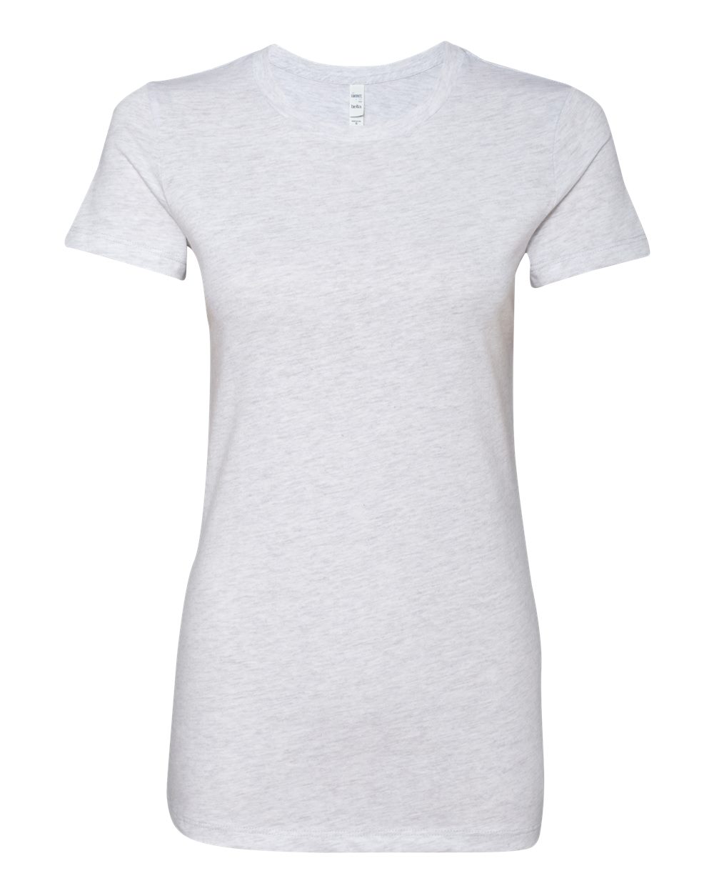 BELLA + CANVAS Women's Slim Fit Tee - 6004 Solid White Blend
