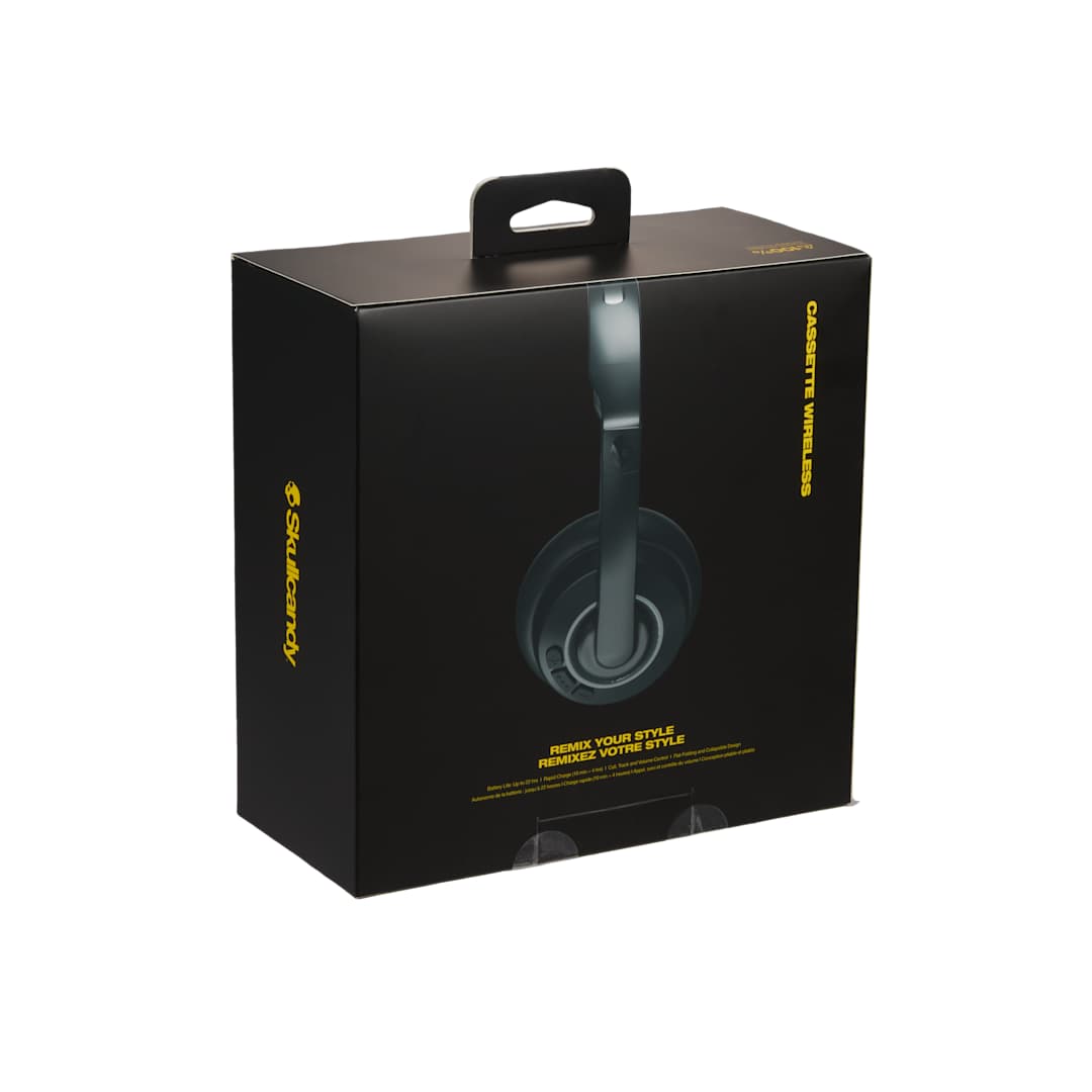 Skullcandy Skullcandy Cassette Bluetooth Headphones - 7196-06 Black