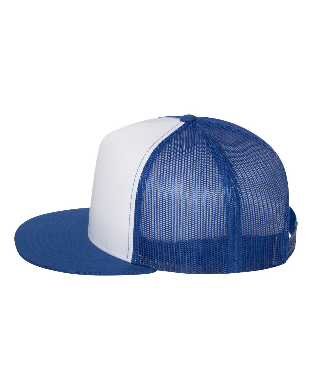YP Classics Five-Panel Classic Trucker Cap - 6006 Royal- White- Royal