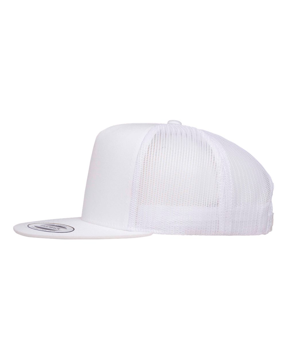 YP Classics Five-Panel Classic Trucker Cap - 6006 White