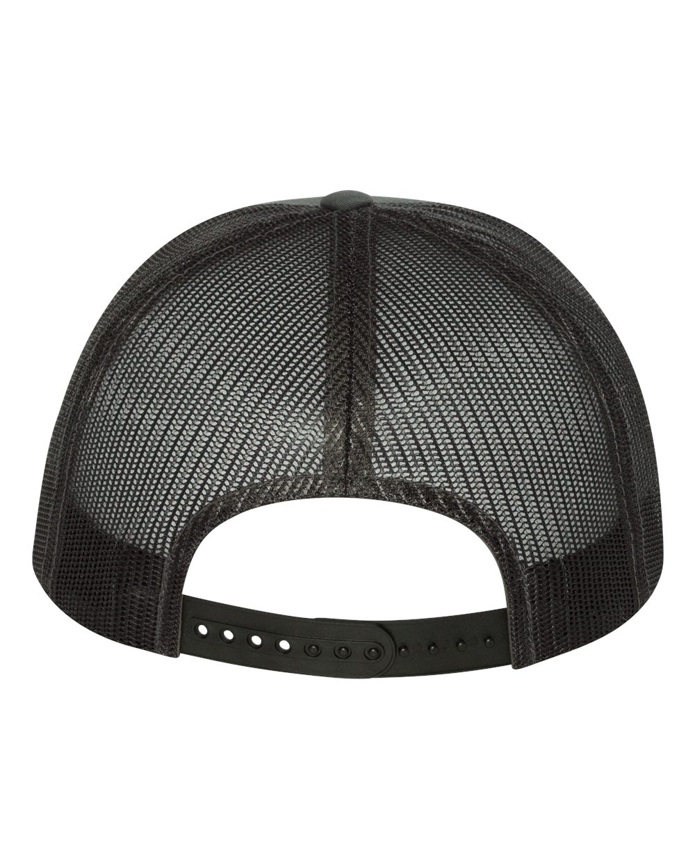 YP Classics Classic Five-Panel Trucker Cap - 6006 Charcoal